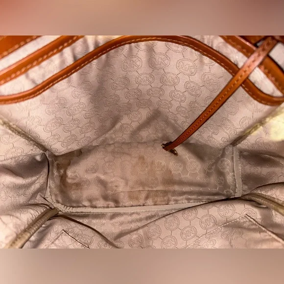 Michael Kors Monogram Jet Set Backpack - Picture 12 of 15